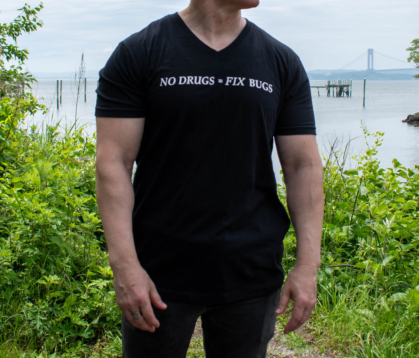 "No Drugs = Fix Bugs" T-Shirt